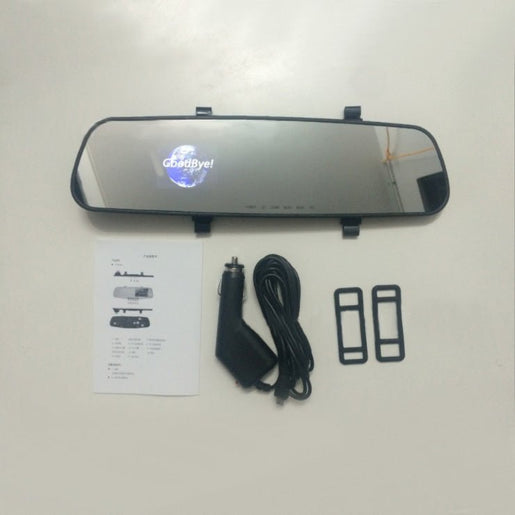 1080P HD Rearview Mirror Driving Recorder - Urban Mart