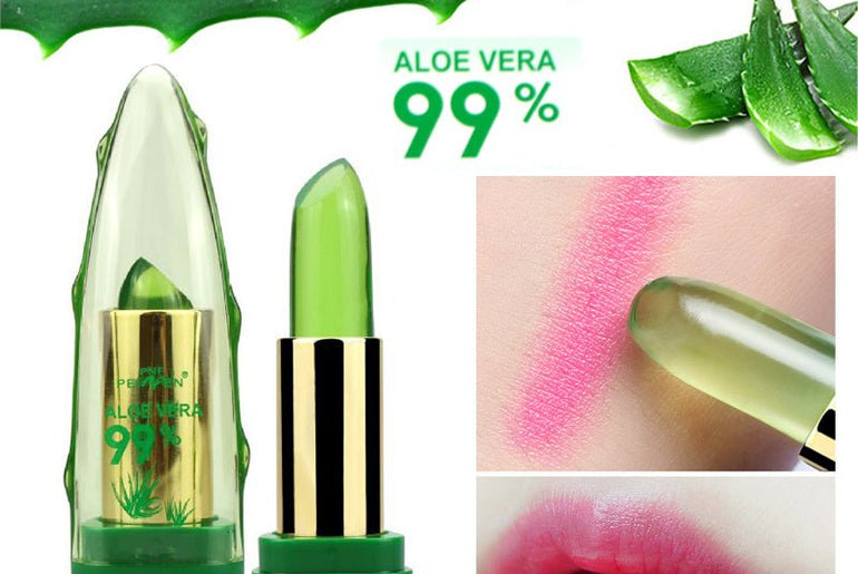 Aloe Vera Gel Color Changing Lipstick Gloss - Urban Mart