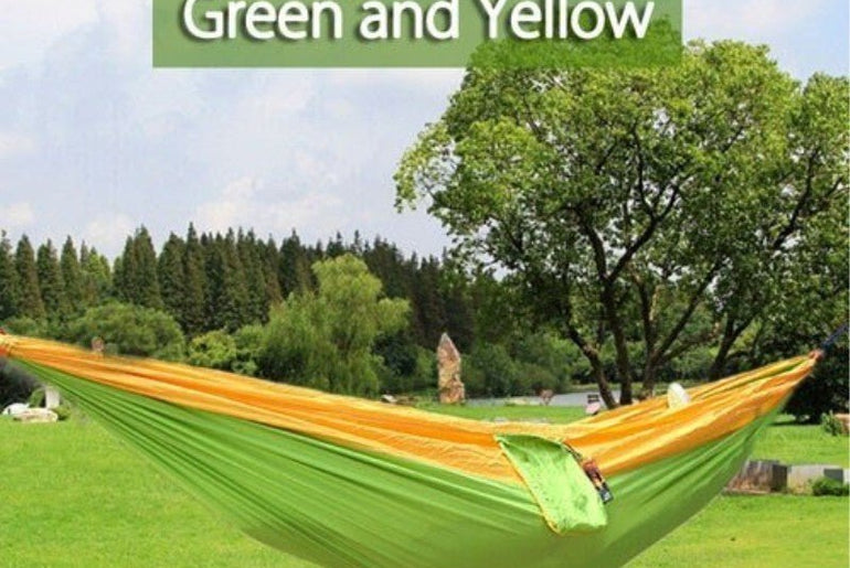 Backpacking Hammock - Portable Nylon Parachute - Urban Mart