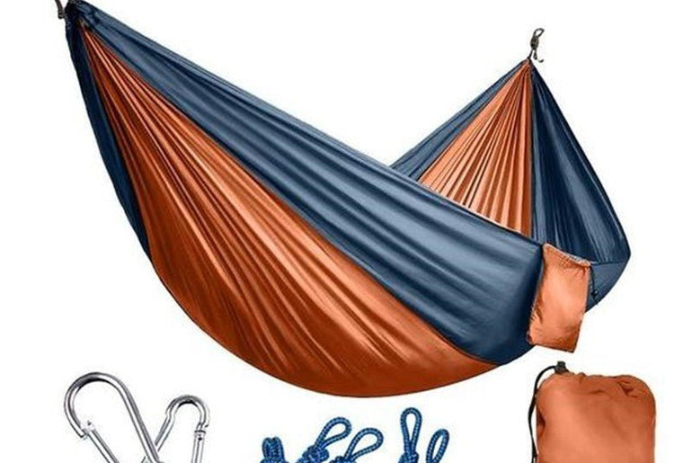 Backpacking Hammock - Portable Nylon Parachute - Urban Mart