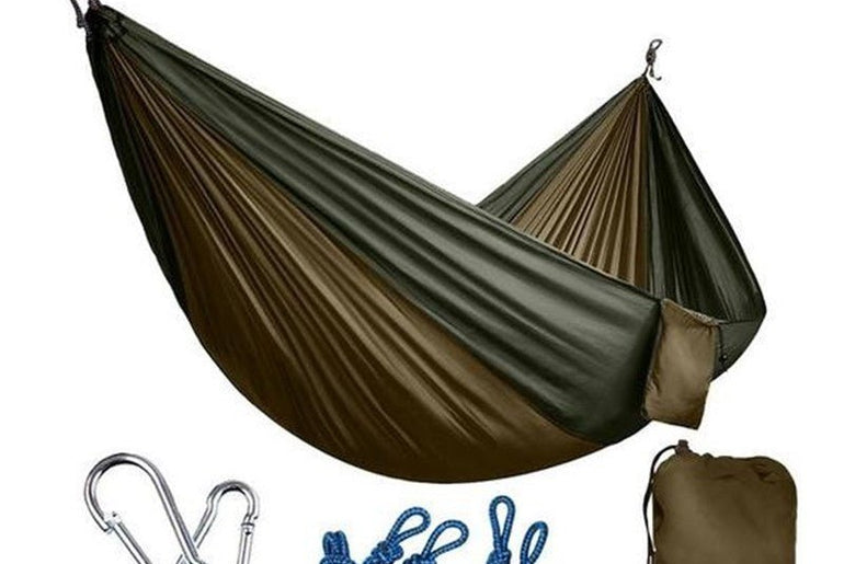 Backpacking Hammock - Portable Nylon Parachute - Urban Mart