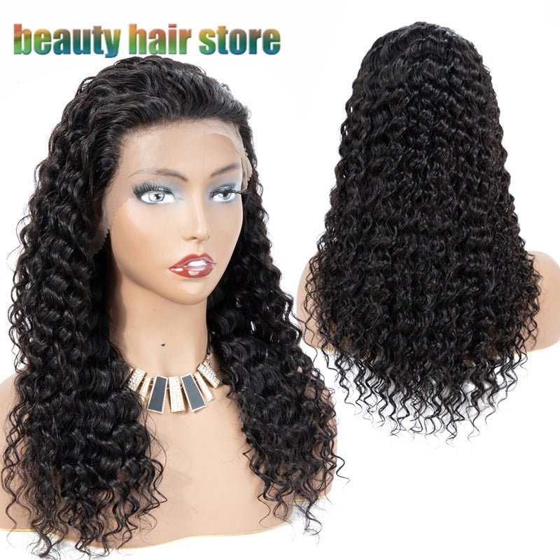 Brazilian Kinky Curly Lace Front Human Hair Wigs - Urban Mart