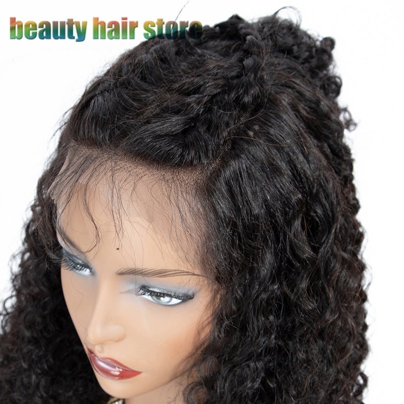 Brazilian Kinky Curly Lace Front Human Hair Wigs - Urban Mart