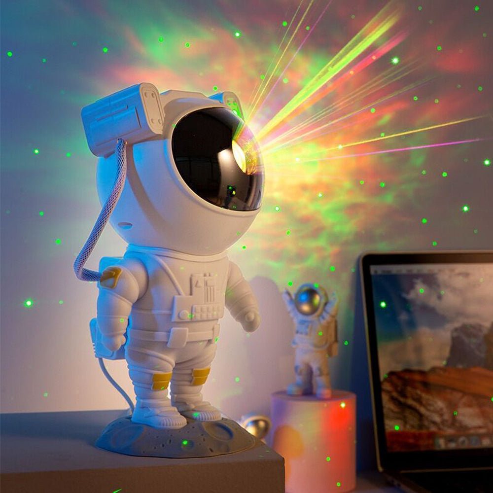 Creative Astronaut Galaxy Starry Sky Projector Nightlight USB Atmospher Bedroom Table Lamp - Urban Mart