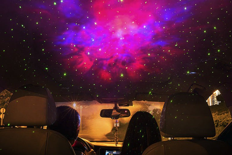 Creative Astronaut Galaxy Starry Sky Projector Nightlight USB Atmospher Bedroom Table Lamp - Urban Mart