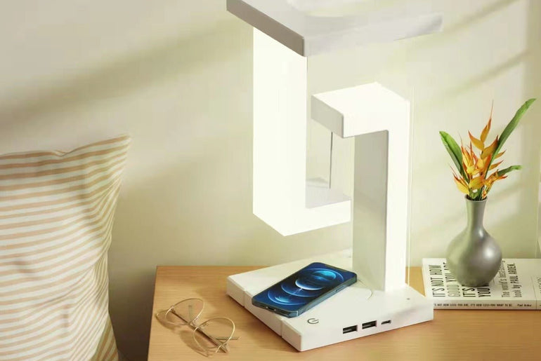 Creative Smartphone Wireless Charging Suspension Table Lamp - Urban Mart