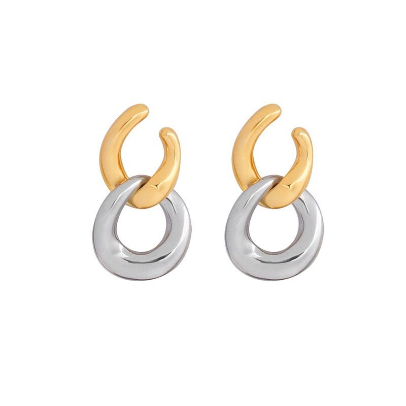 Detachable Titanium Steel Ear Studs Earrings - Urban Mart