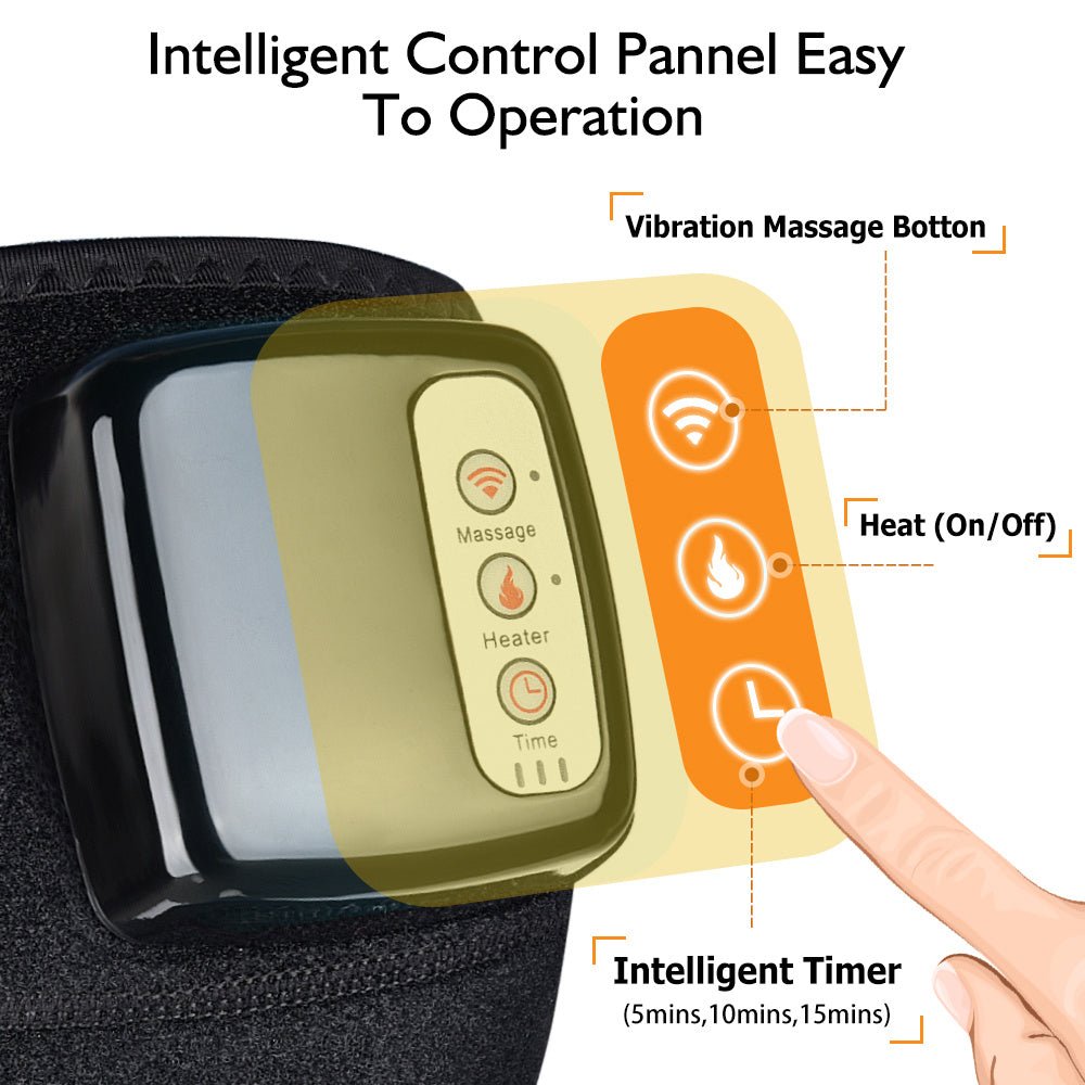 Electric Infrared Heating Knee Massager - Urban Mart