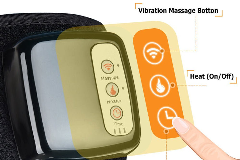 Electric Infrared Heating Knee Massager - Urban Mart