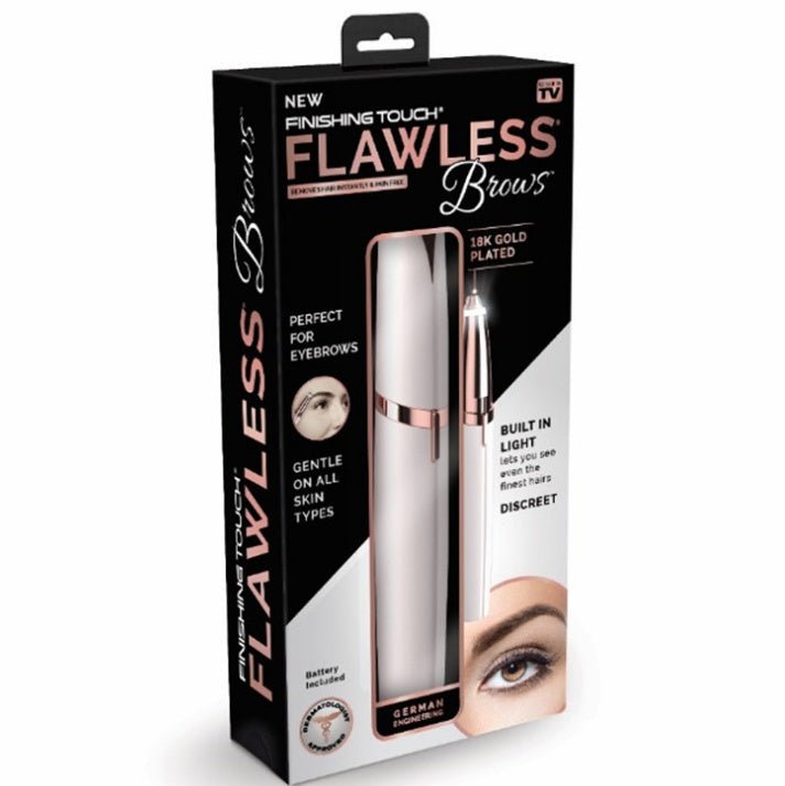 Flawlessly Brows Electric Eyebrow Remover - Urban Mart