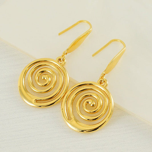 Mosquito Coil Design Sense Earrings Women - Urban Mart