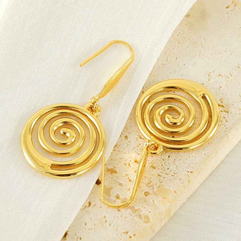 Mosquito Coil Design Sense Earrings Women - Urban Mart