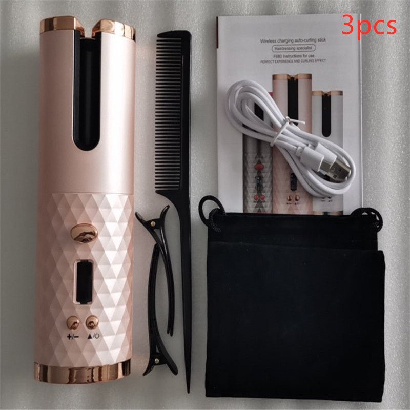 Multifunctional Automatic Wireless Curling Iron - Urban Mart