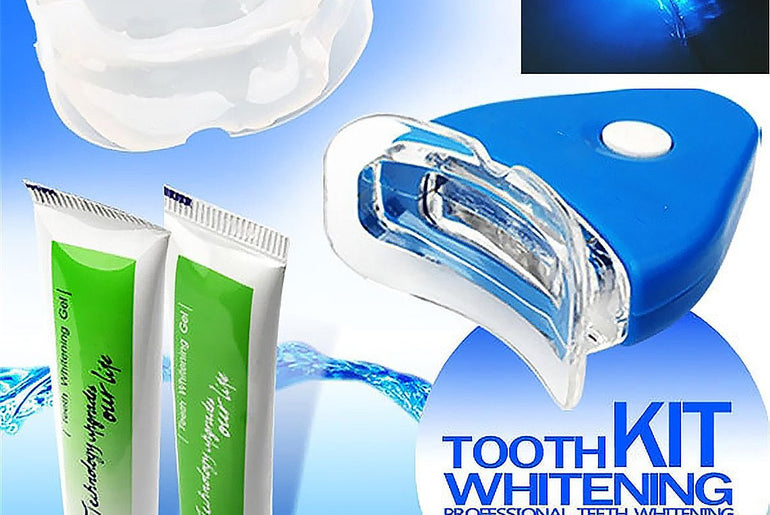 Oral Gel Teeth Tooth Whitening Whitener Dental Bleaching LED - Urban Mart