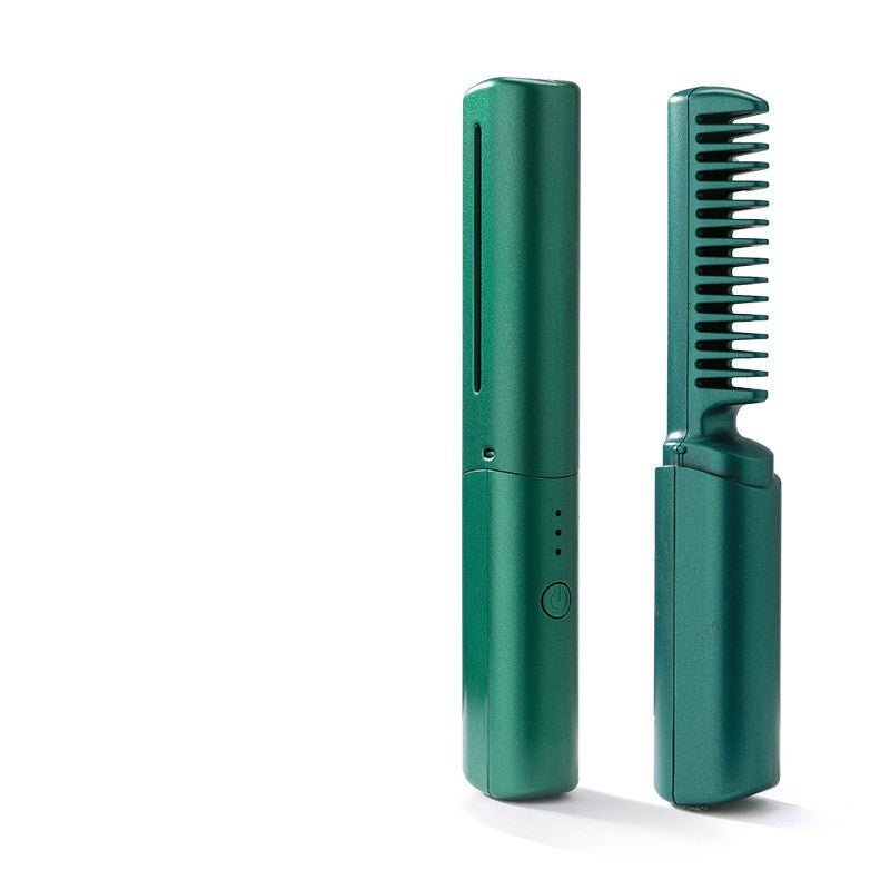 Professional Wireless Hair Straightener Curler Comb - Urban Mart