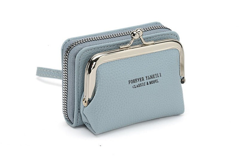 Simple Wallet Women's Short Thin Small Student Wallet - Urban Mart