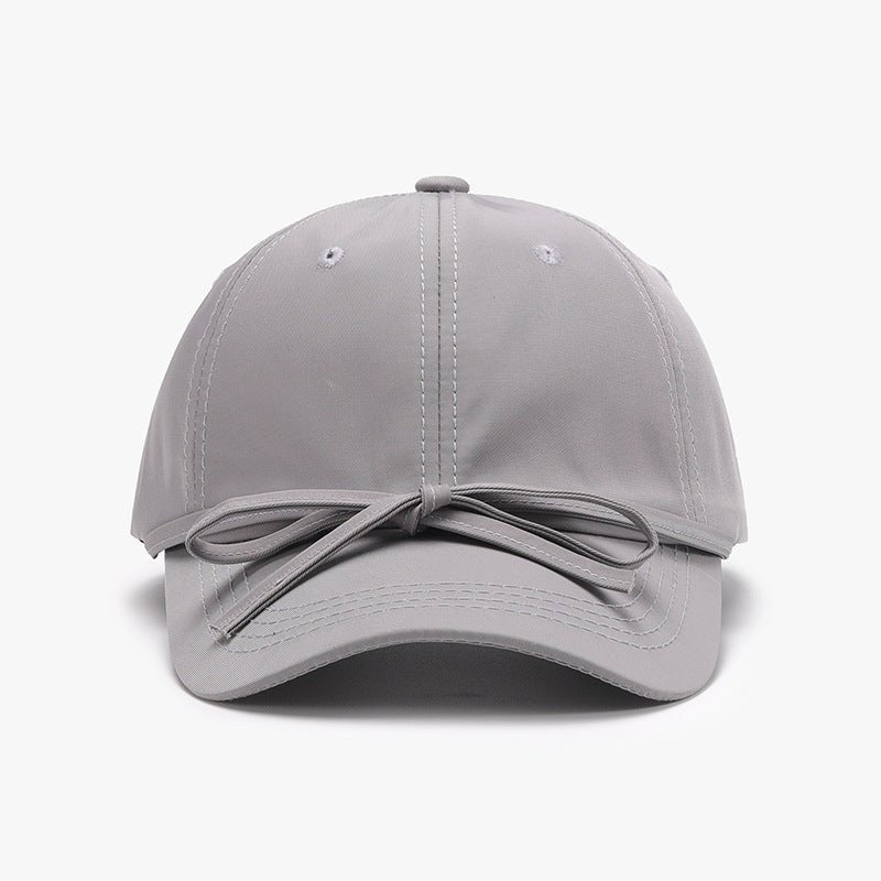 Spring And Autumn Bowknot Quick - drying Soft Top Women's Baseball Cap - Urban Mart