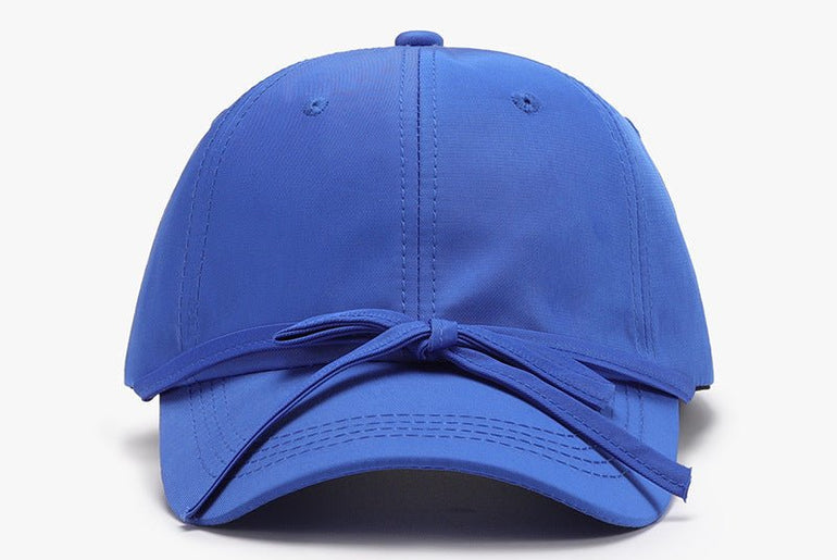 Spring And Autumn Bowknot Quick - drying Soft Top Women's Baseball Cap - Urban Mart