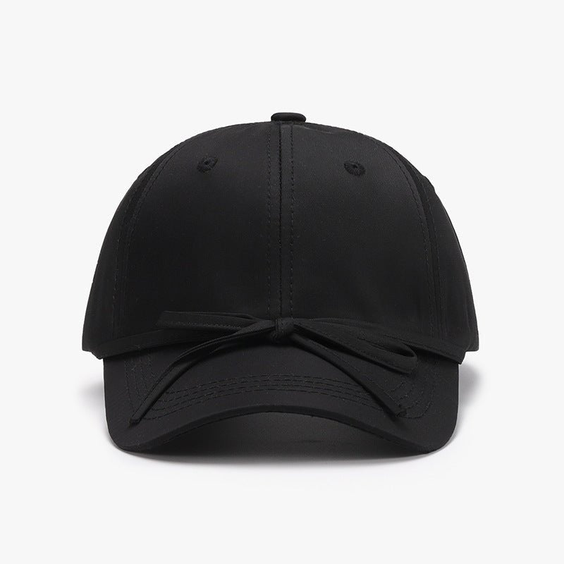 Spring And Autumn Bowknot Quick - drying Soft Top Women's Baseball Cap - Urban Mart