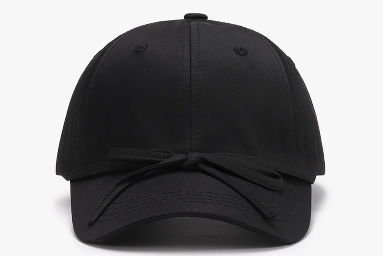 Spring And Autumn Bowknot Quick - drying Soft Top Women's Baseball Cap - Urban Mart