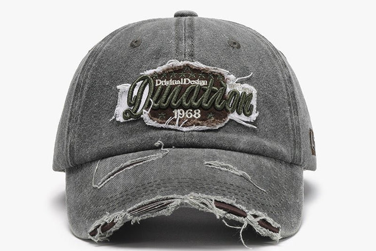 Spring Soft Top Letter Three - dimensional Embroidery Men's Baseball Cap - Urban Mart