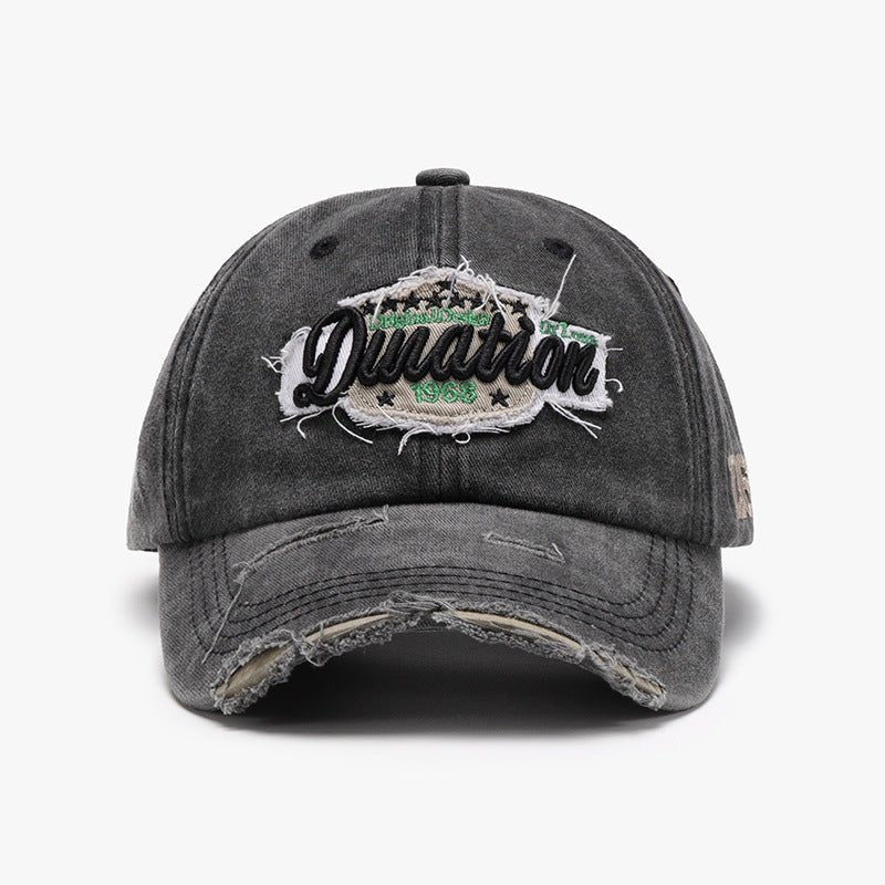 Spring Soft Top Letter Three - dimensional Embroidery Men's Baseball Cap - Urban Mart