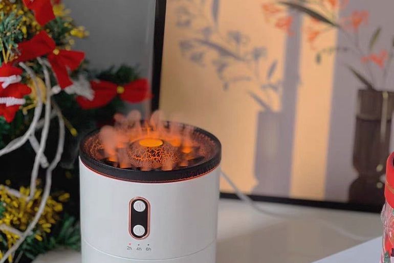 Volcanic Flame Aroma Essential Oil Diffuser - Urban Mart