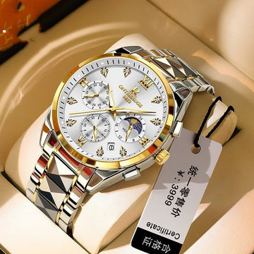 RZY081 Gold White Steel