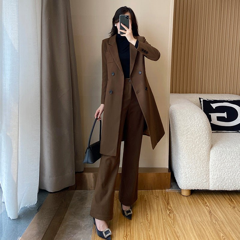 Women's Casual Double - breasted Elegant Trench Coat - Urban Mart